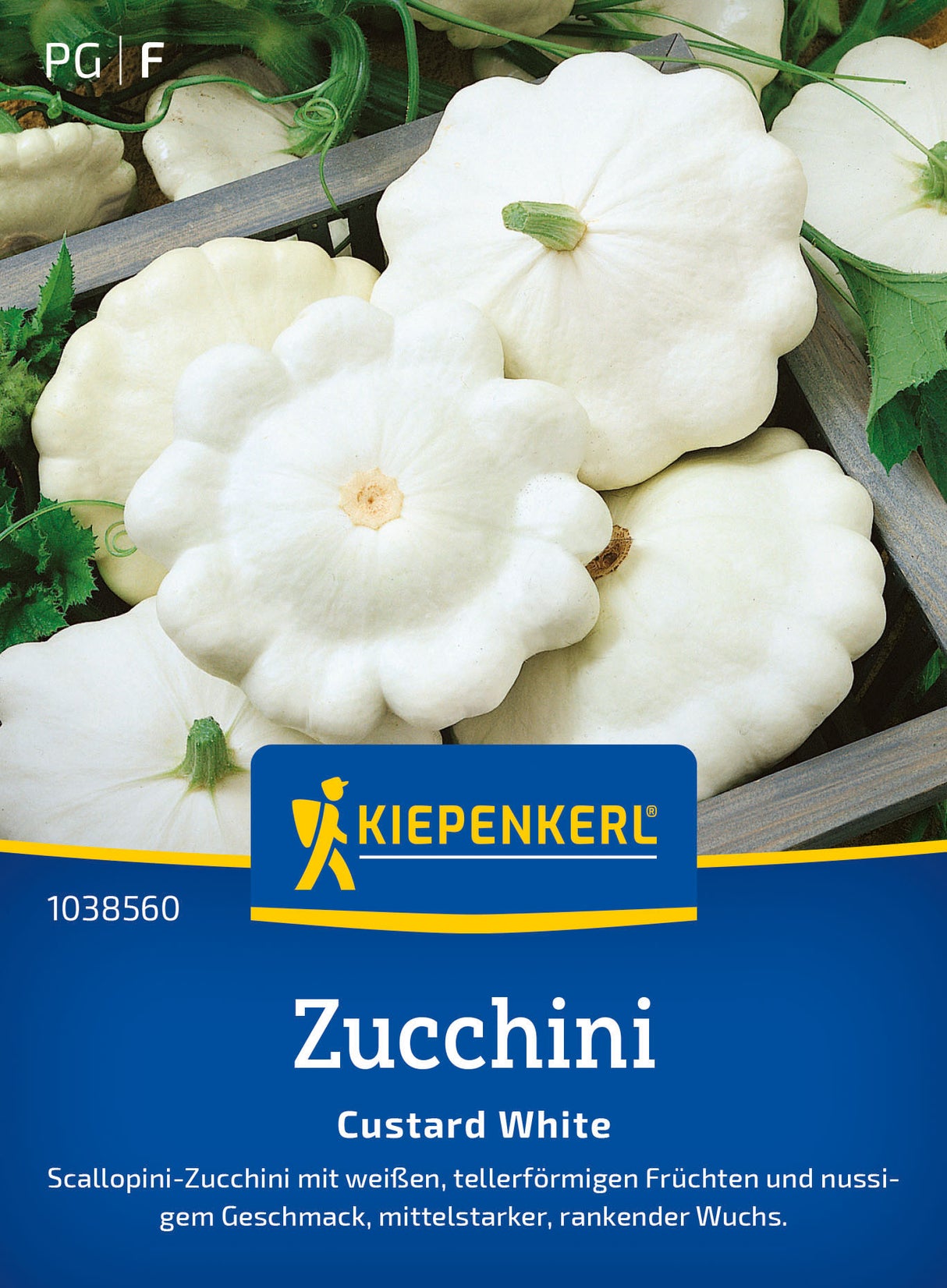 Kiepenkerl Zucchini Custard White