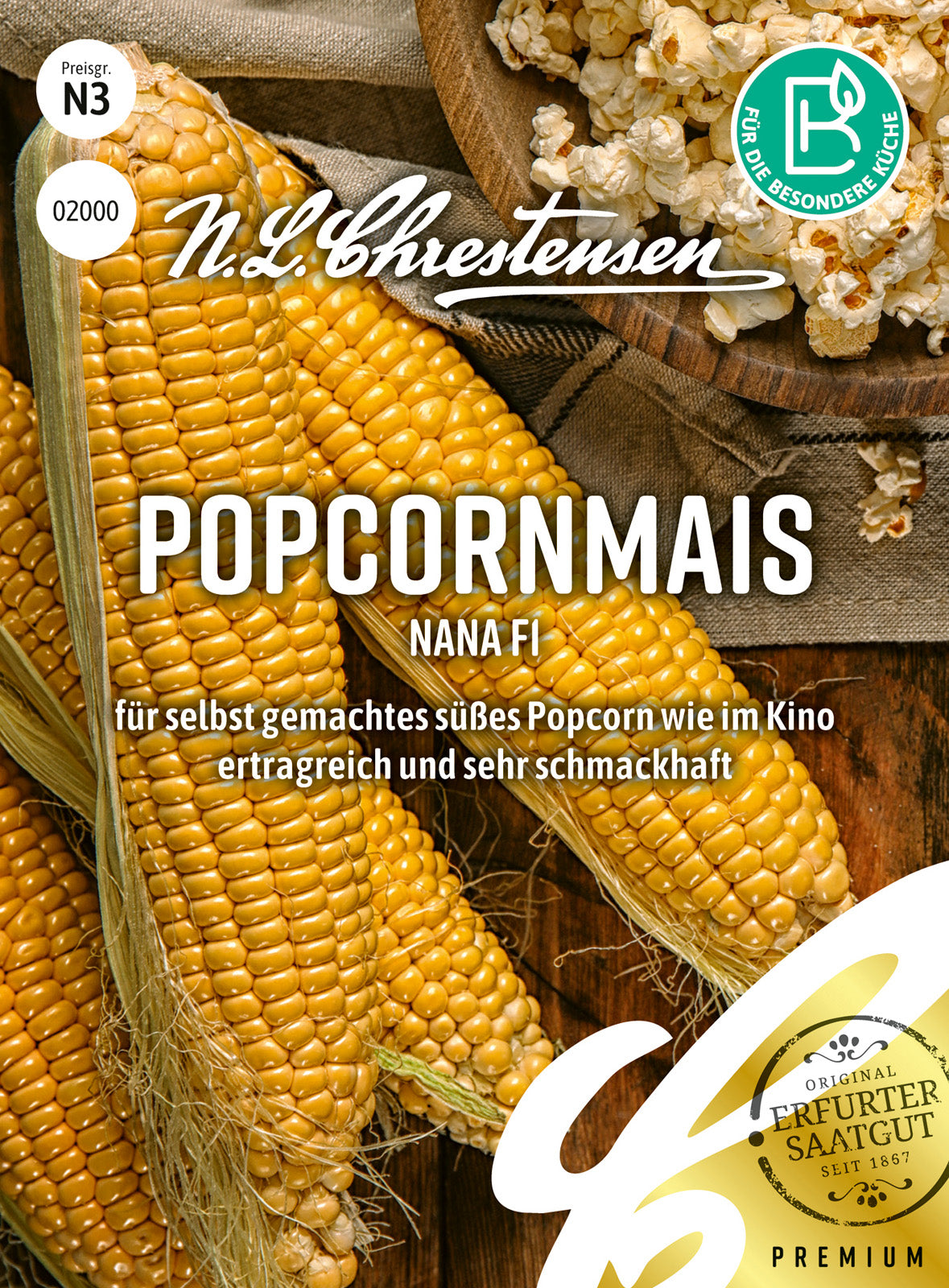 N.L. Chrestensen Popcornmais Nana F1