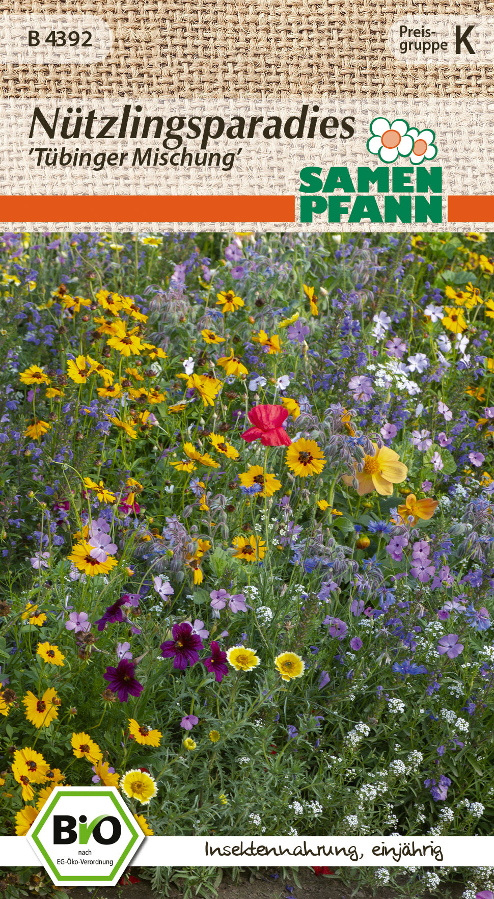 Samen Pfann BIO Nützlingsparadies Tübinger Mischung