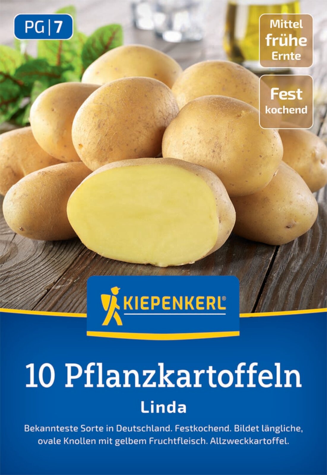 Kiepenkerl Pflanzkartoffel Linda 10 Stück