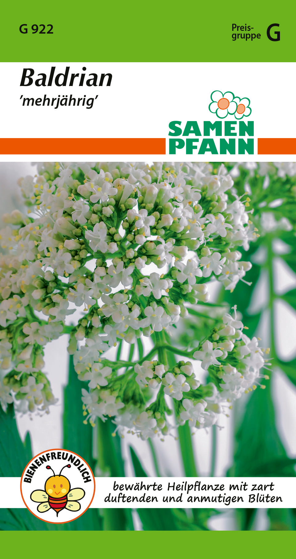 Samen Pfann mehrjährig Baldrian