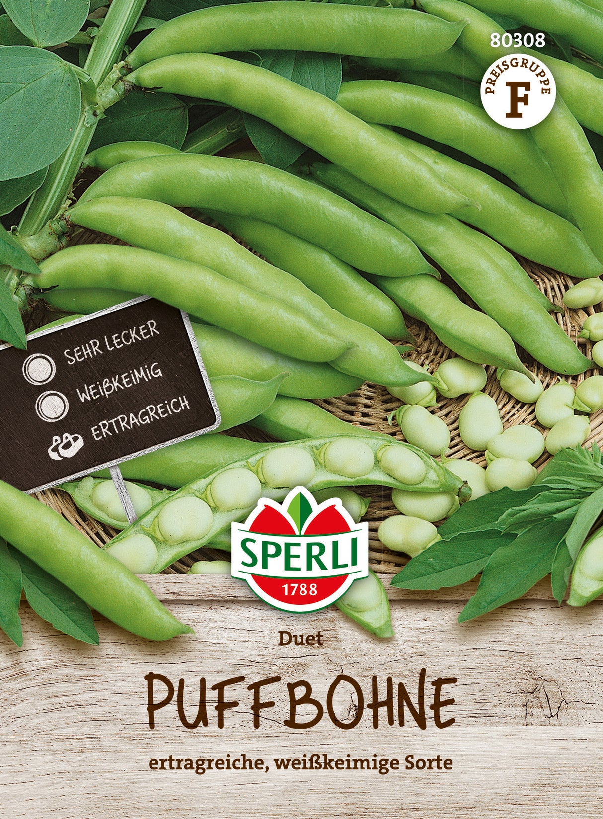 SPERLI Puffbohne Duet