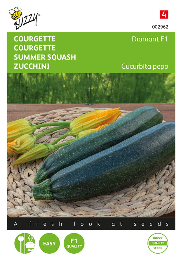 Buzzy Seeds Zucchini Diamant F1