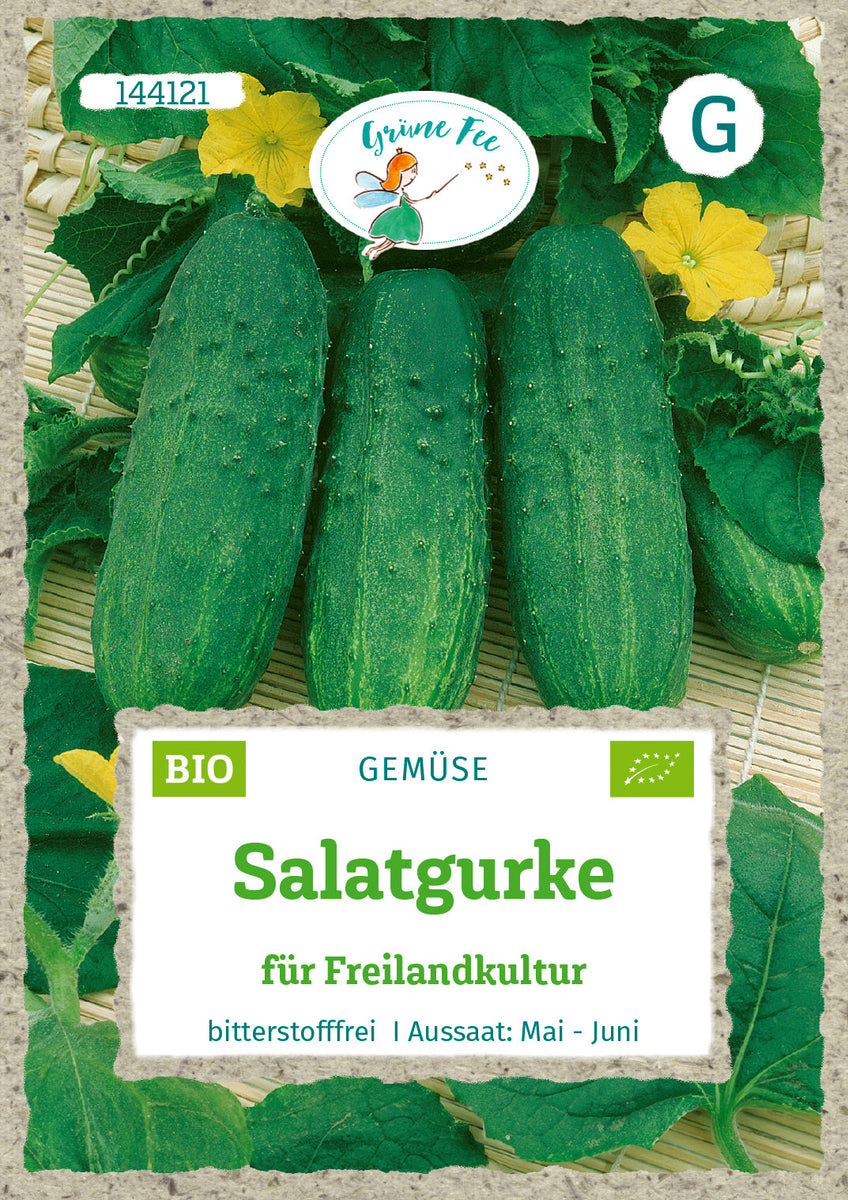 grüne fee saatgut Grüne Fee | Salatgurken Marketmore | 20 Pflanzen | MHD: 01/2028