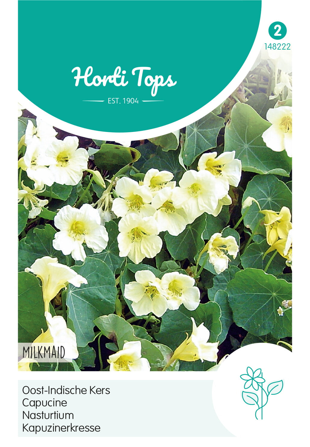 Horti Tops Kapuzinerkresse Milkmaid