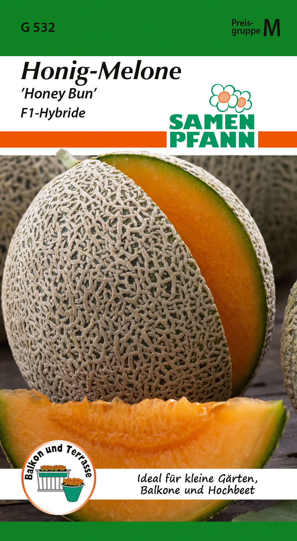 Samen Pfann Honig-Melone Honey Bun