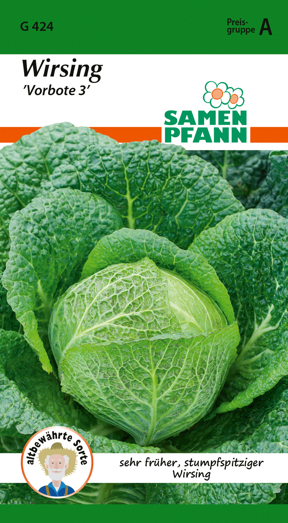 Samen Pfann Wirsing Vorbote 3