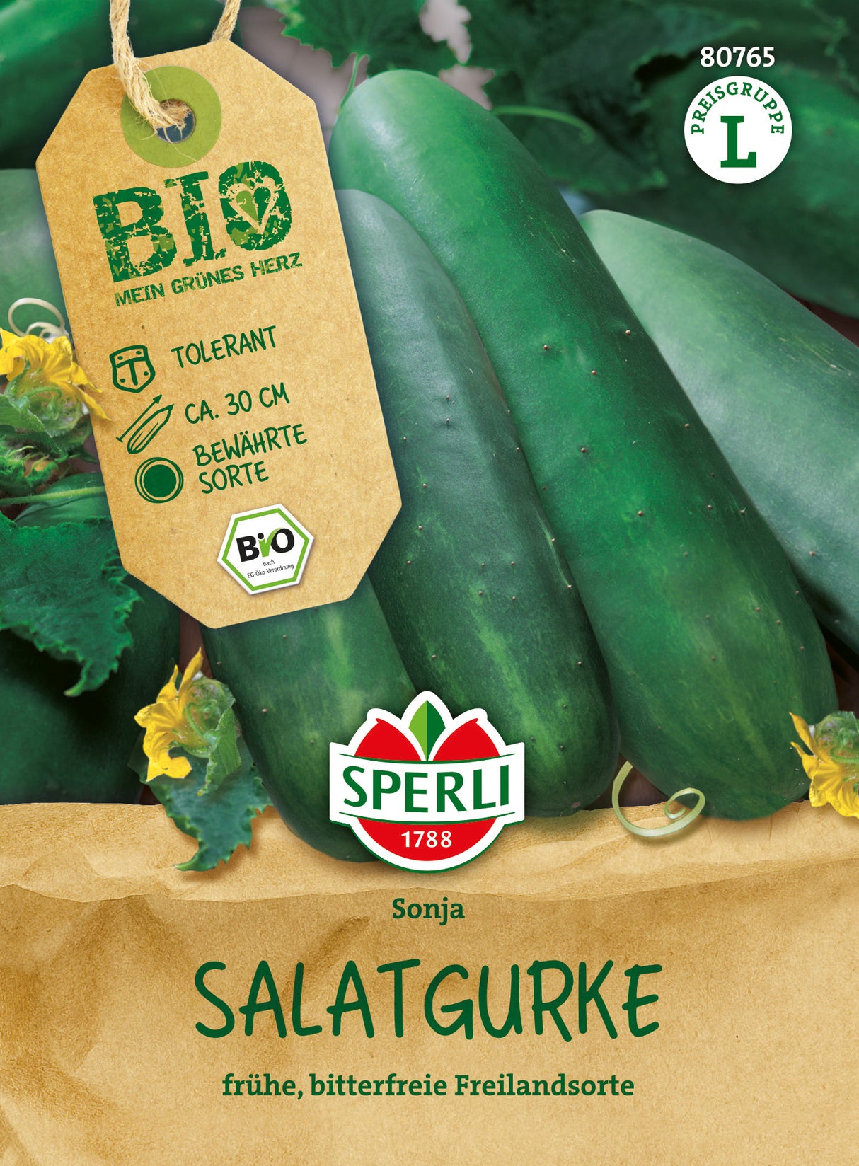 SPERLI BIO Salatgurke Sonja