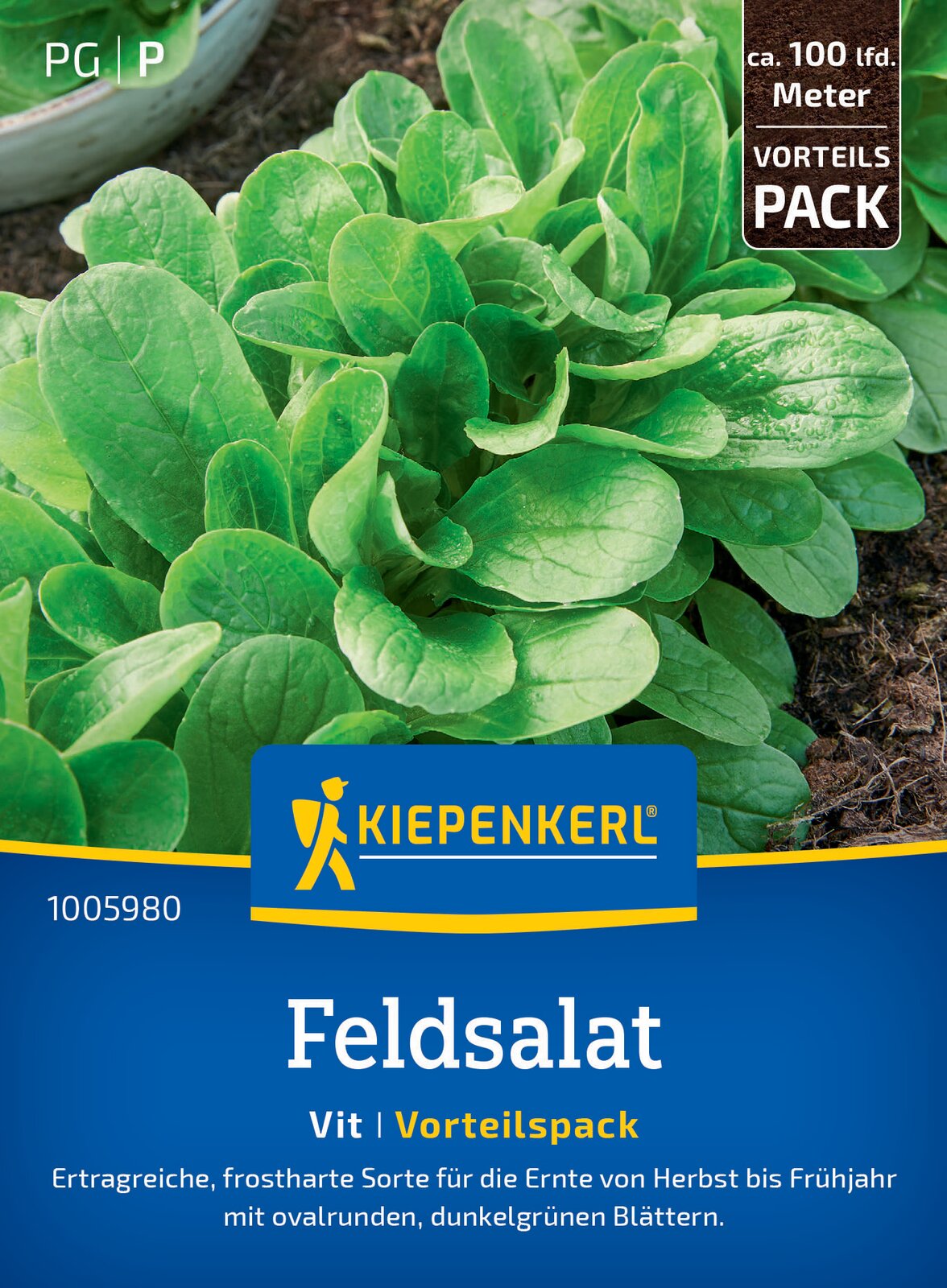 Kiepenkerl Feldsalat Vit Vorteilspack