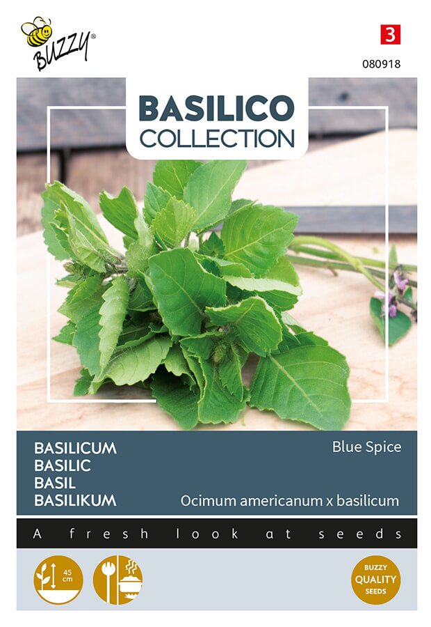 Buzzy Seeds Basilikum Blue Spice