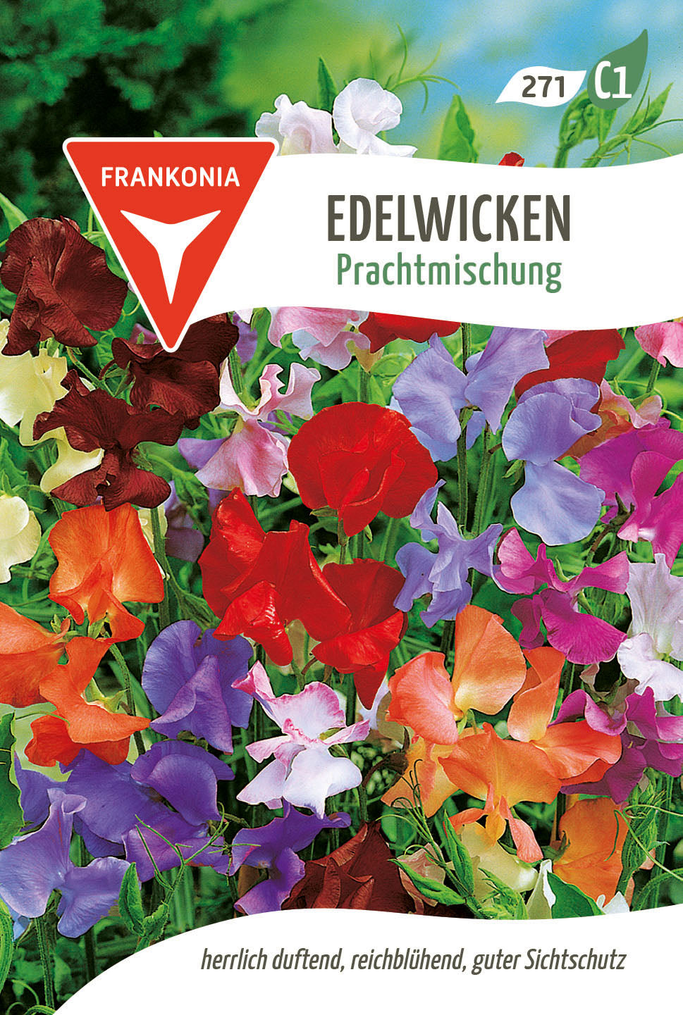 Frankonia Samen Wicken Prachtmischung