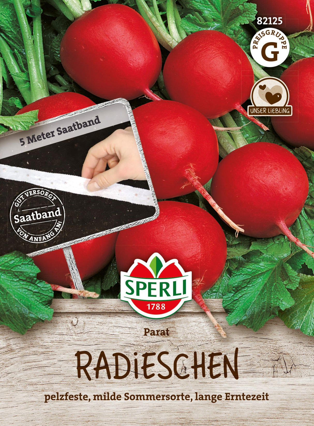 SPERLI Radieschen Parat Saatband