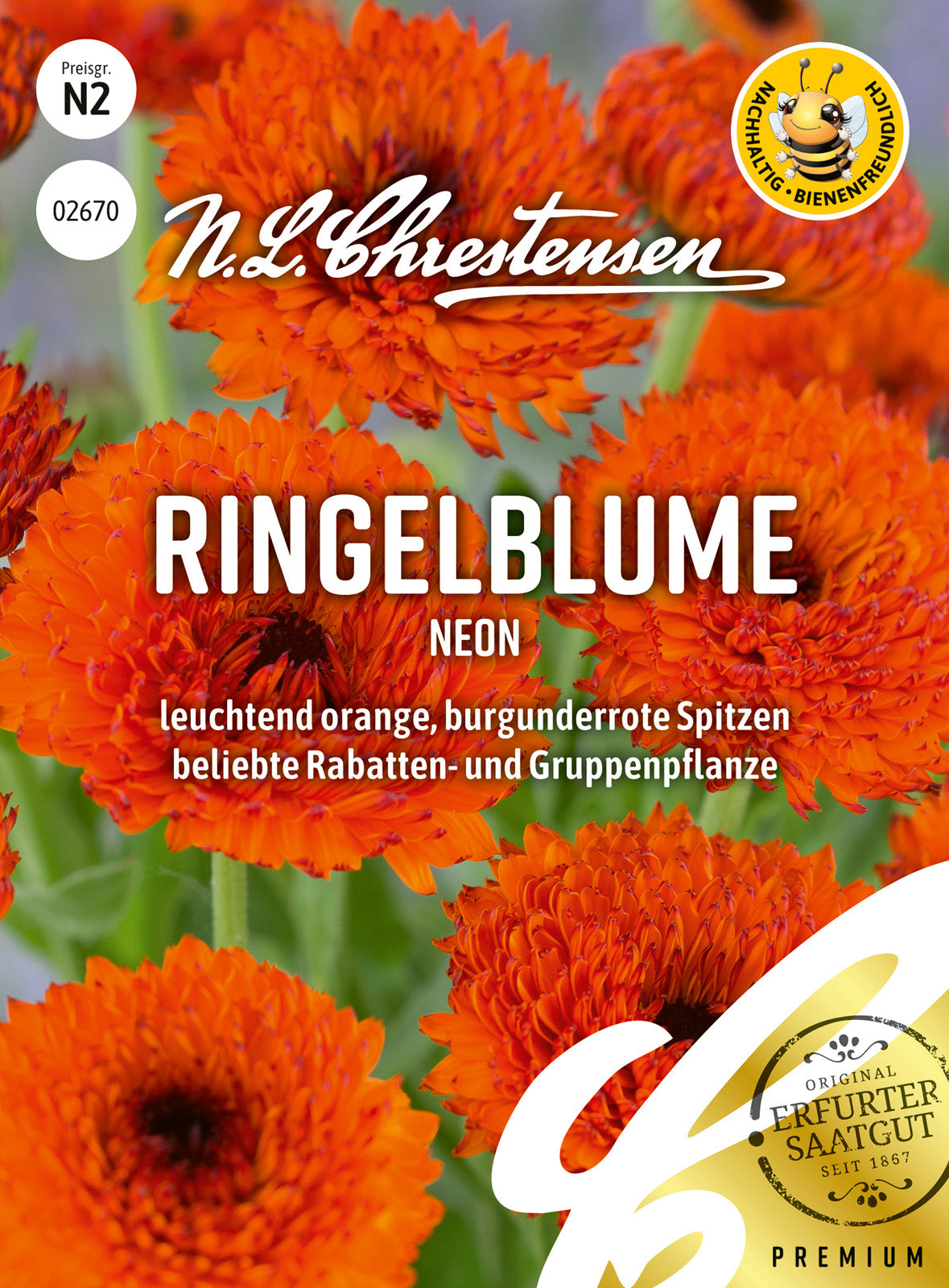 N.L. Chrestensen Ringelblume Neon
