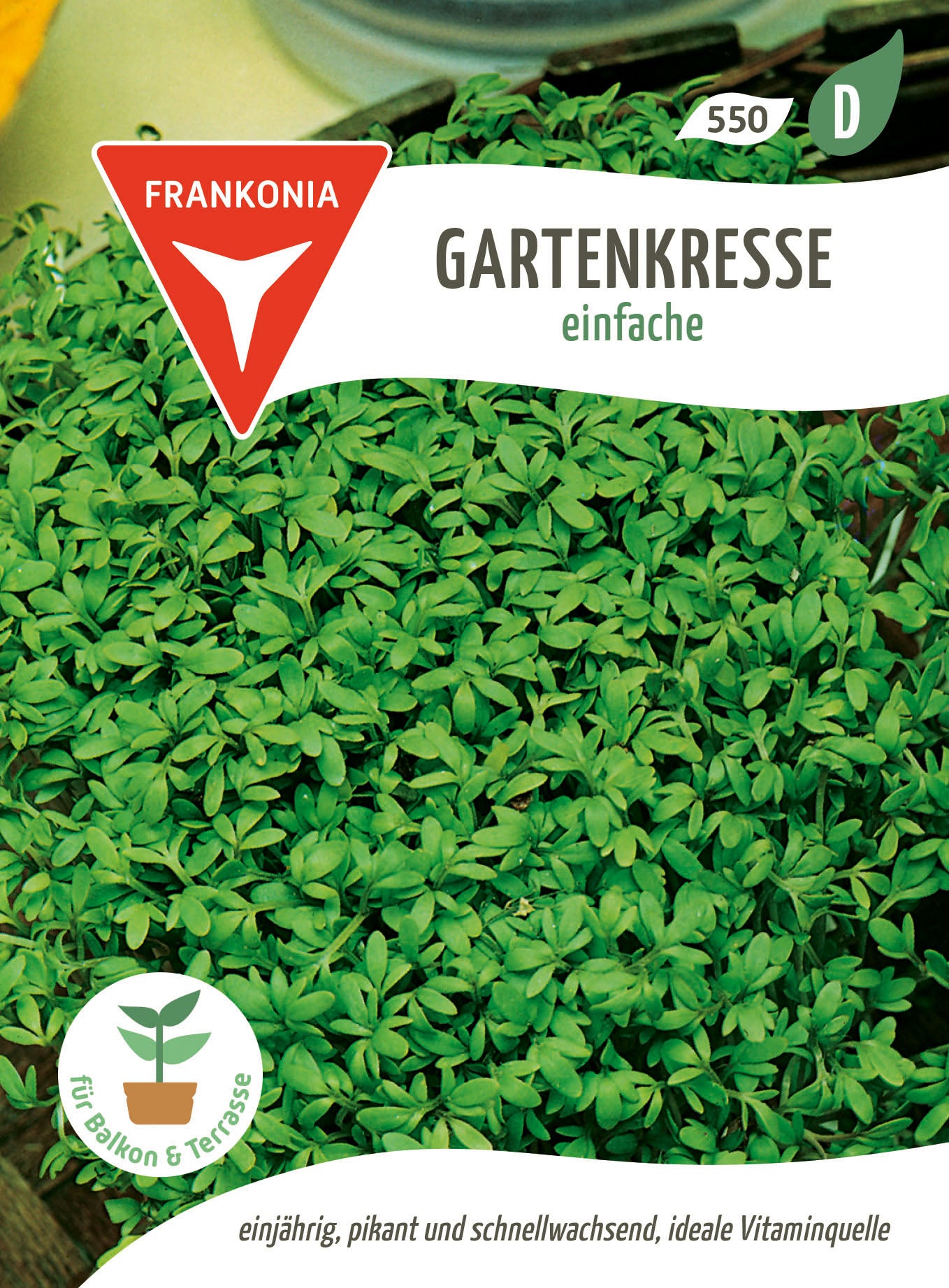 Frankonia Samen Kresse einfache Vorteilspackung