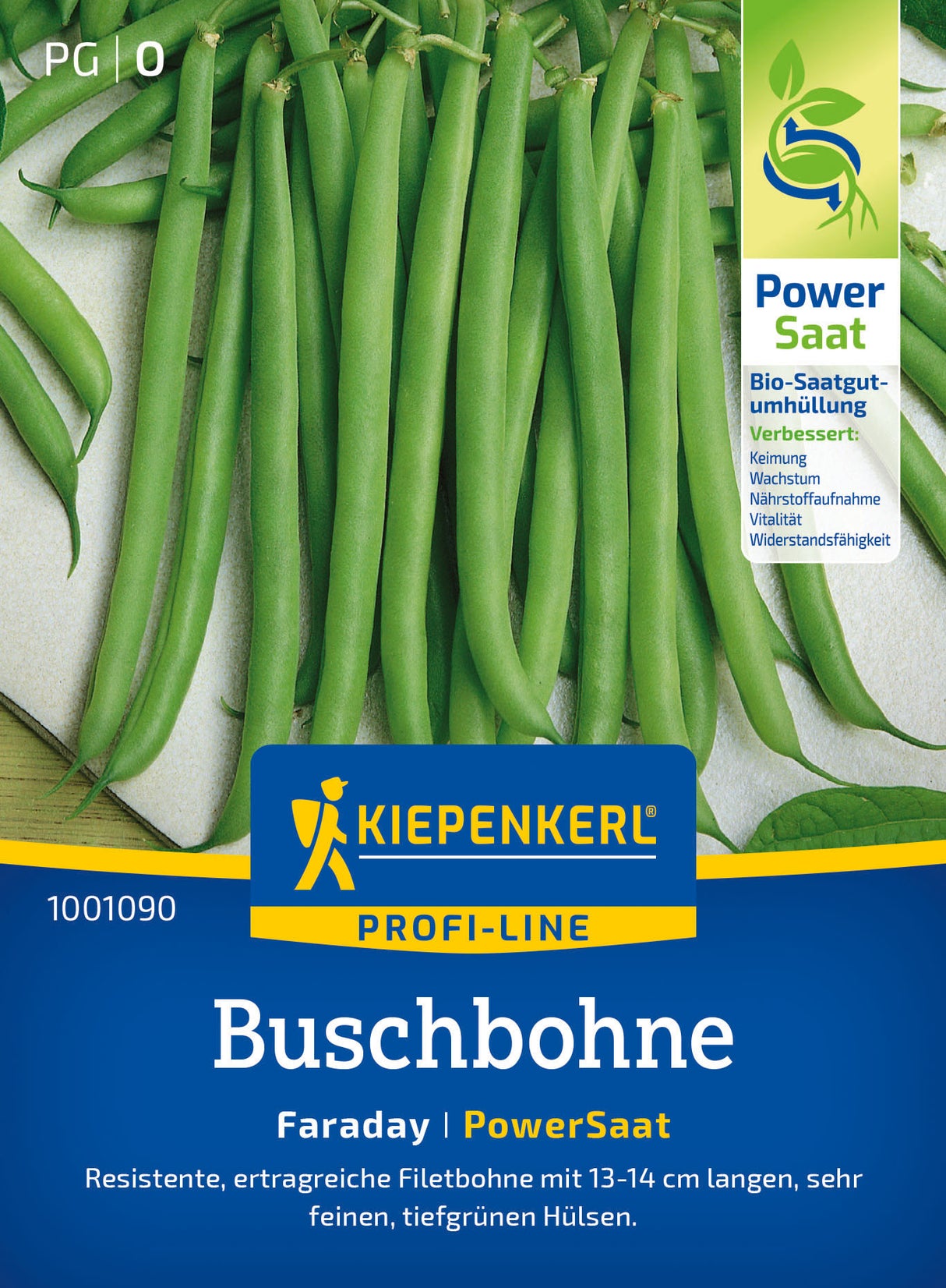 Kiepenkerl Buschbohnen Faraday Powersaat