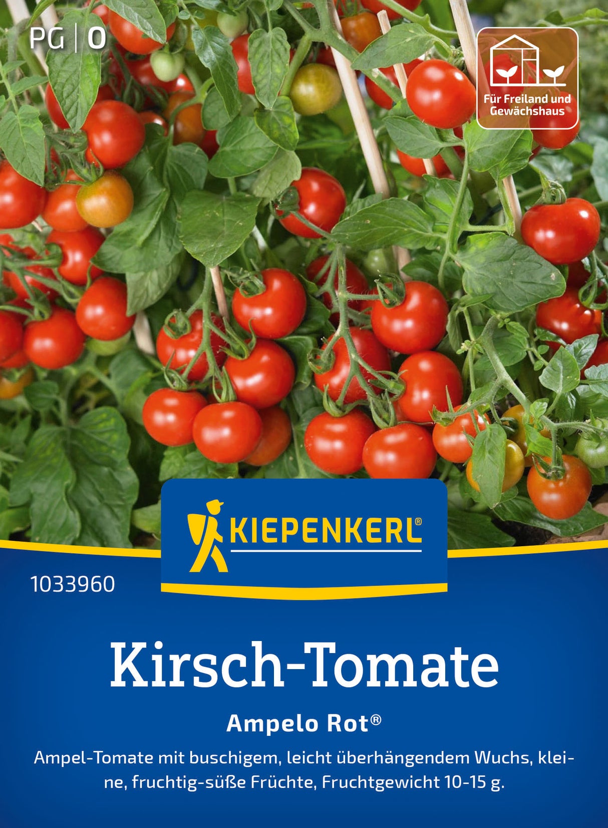 Kiepenkerl Cherrytomaten Ampelo Rot®