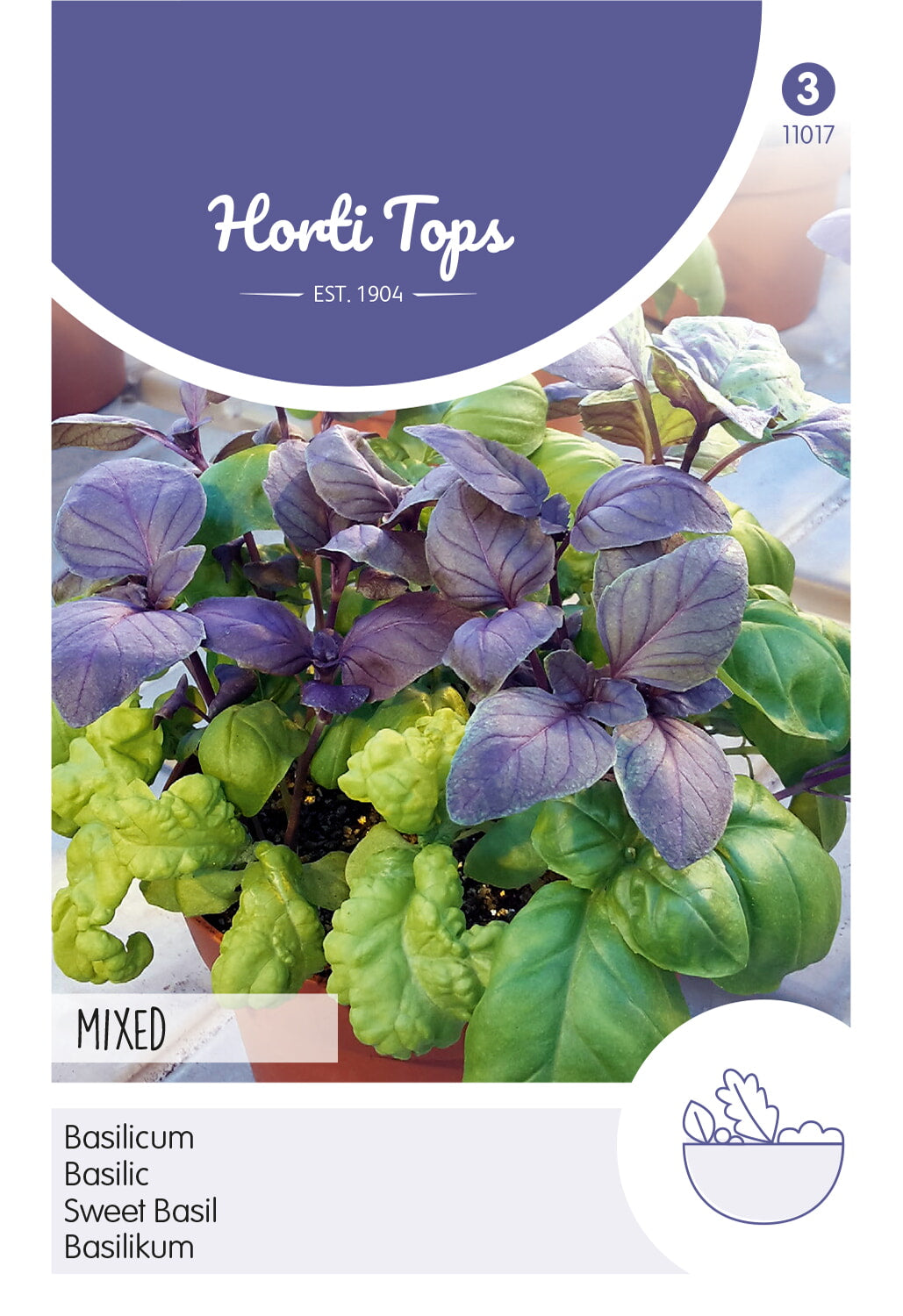 Horti Tops Basilikum Mischung