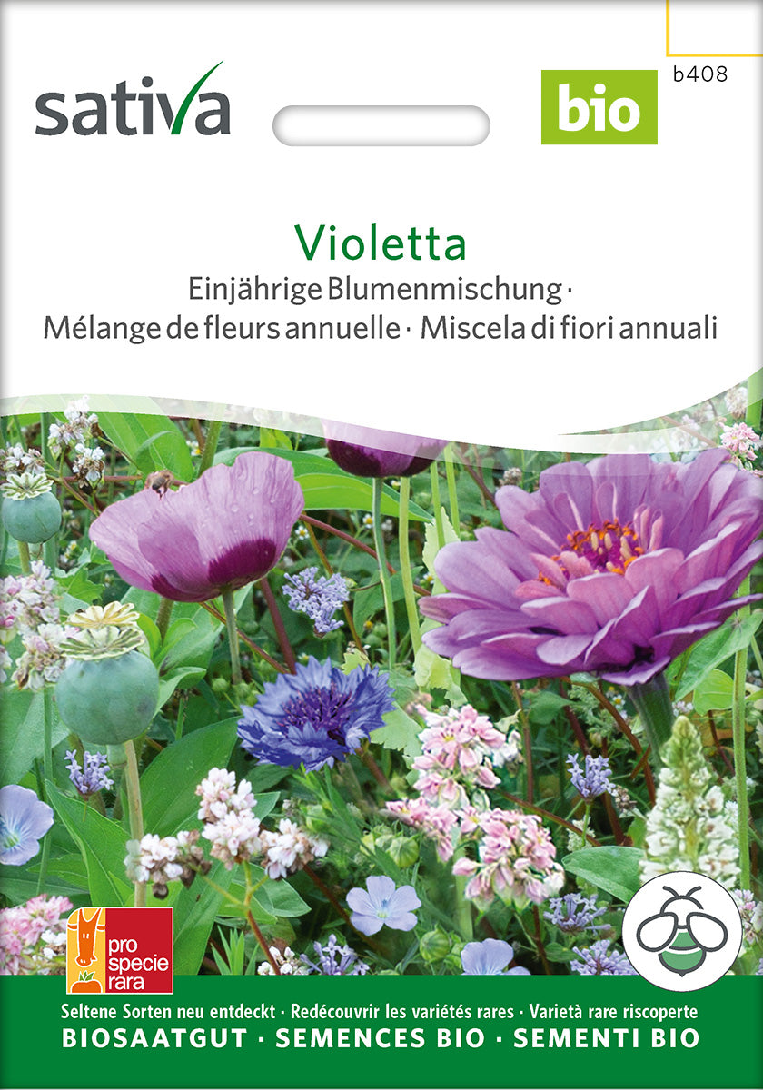 Sativa Blumenmischung Violetta