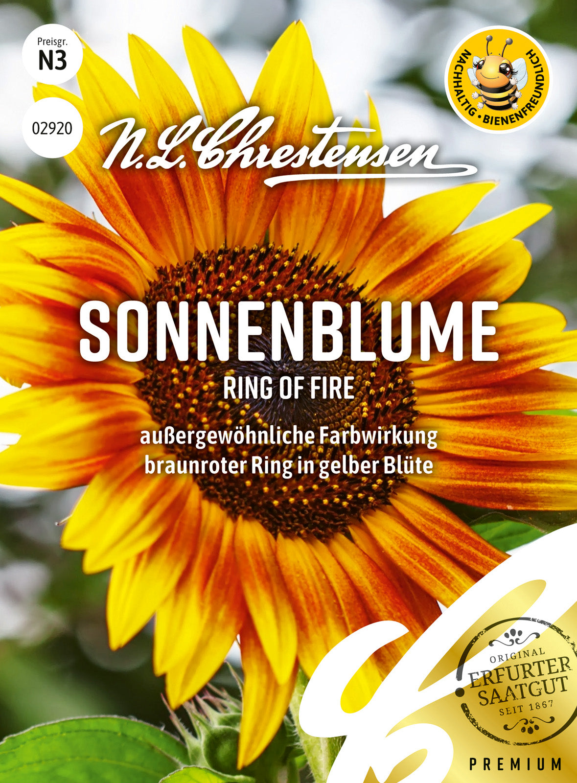 N.L. Chrestensen Sonnenblume Ring of Fire