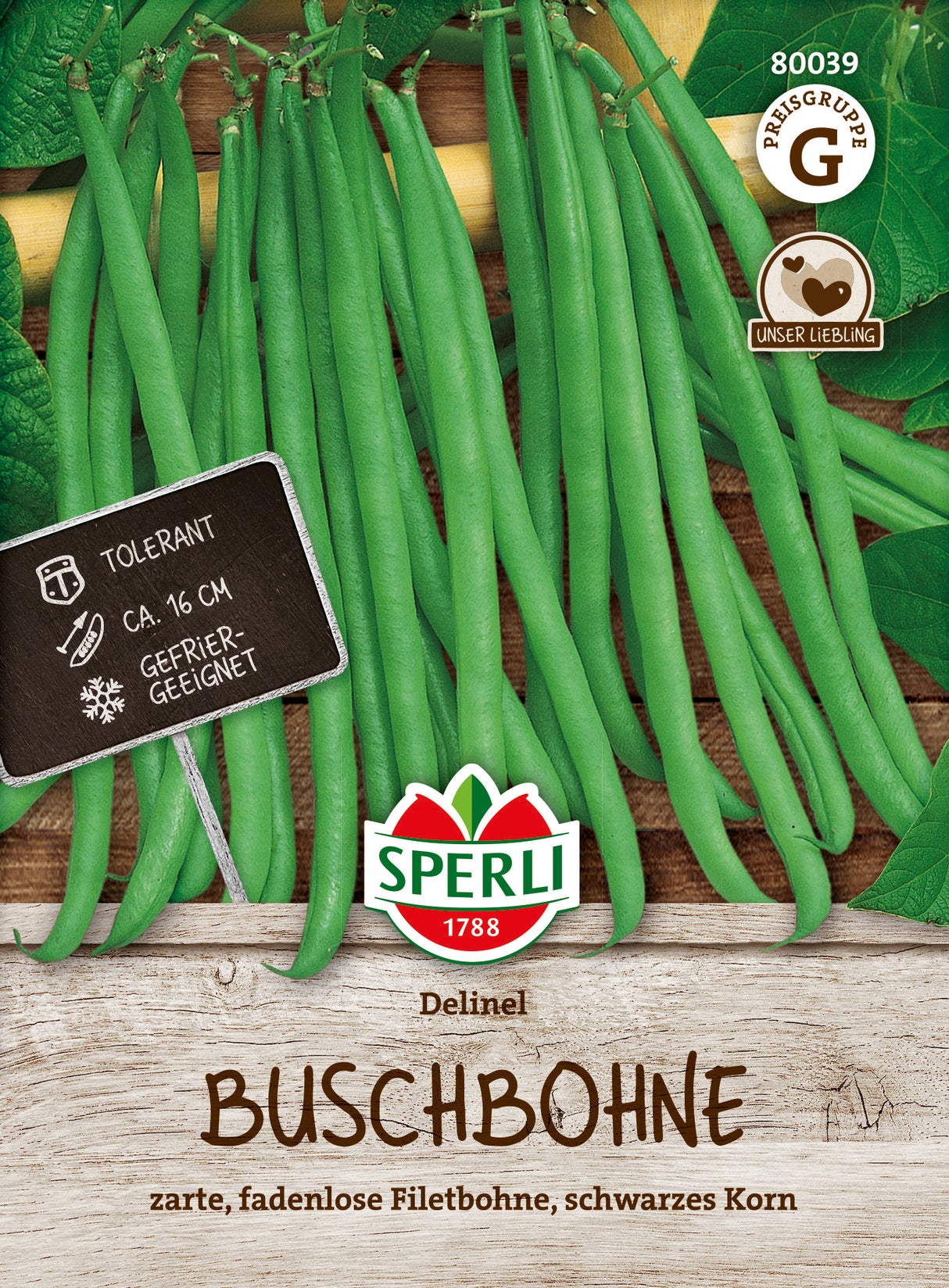 SPERLI Buschbohne Delinel