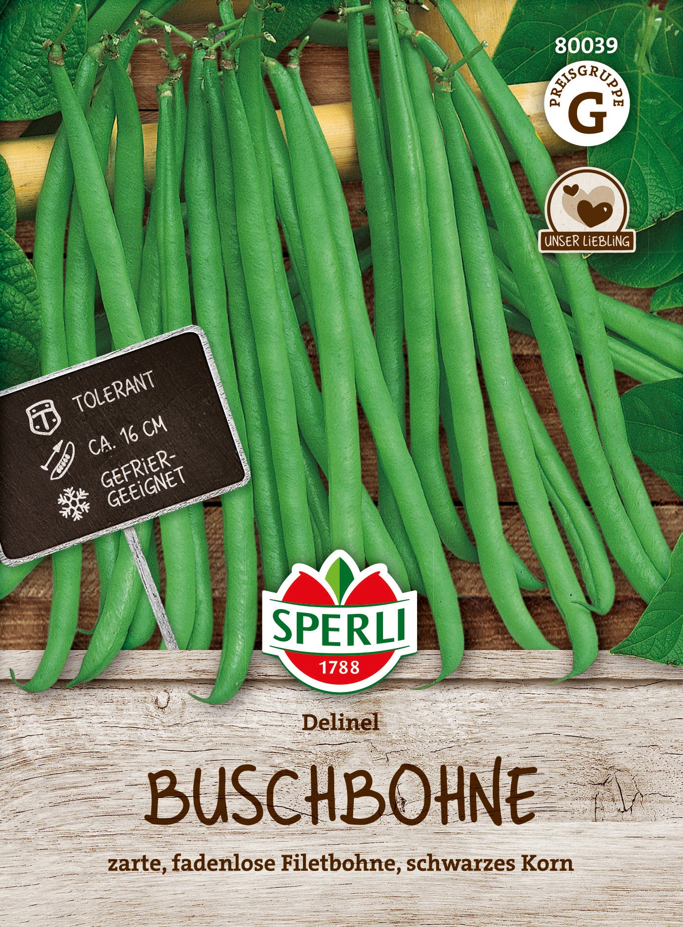 SPERLI Buschbohne Delinel