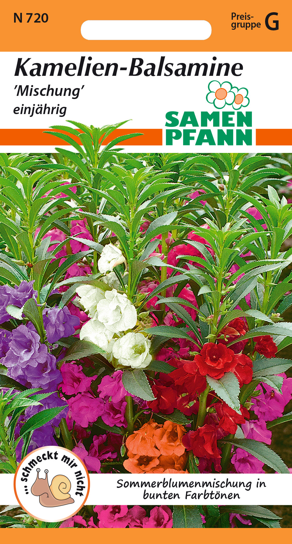 Samen Pfann Mischung Kamelien-Balsamine