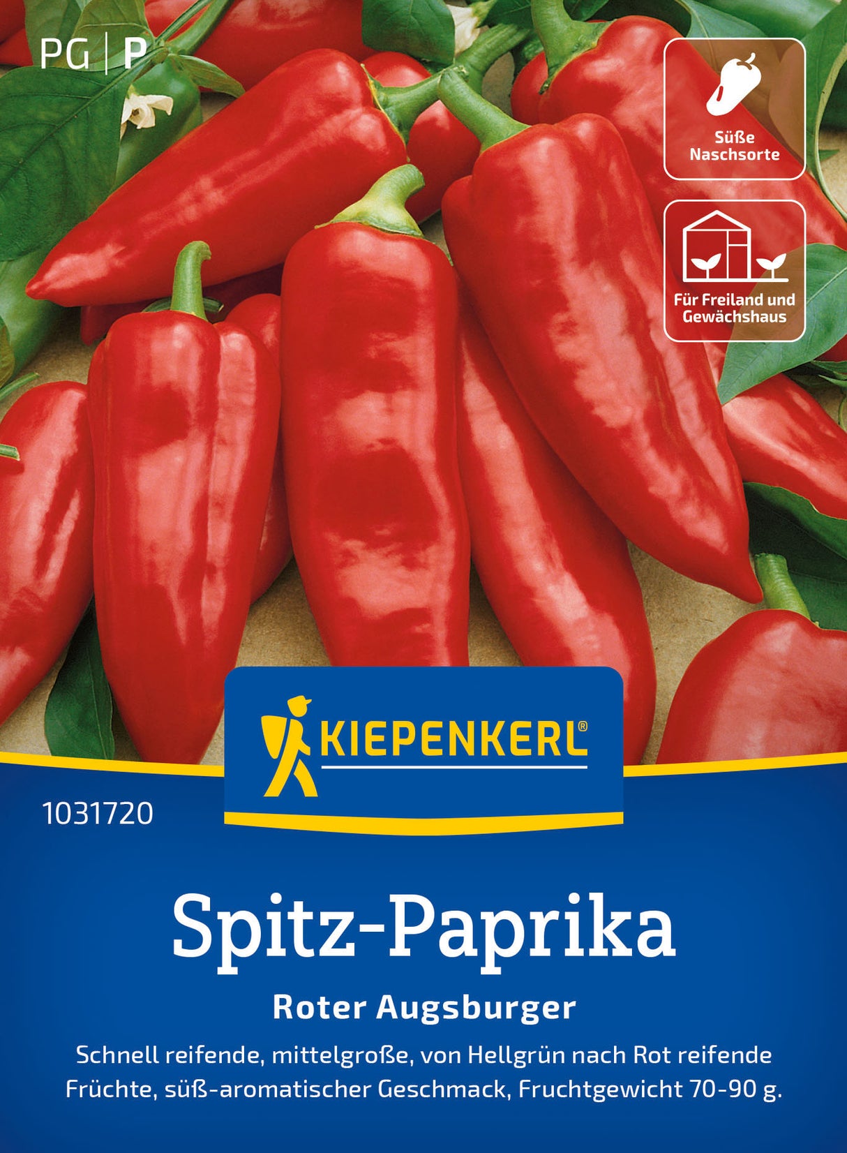Kiepenkerl Spitzpaprika Roter Augsburger