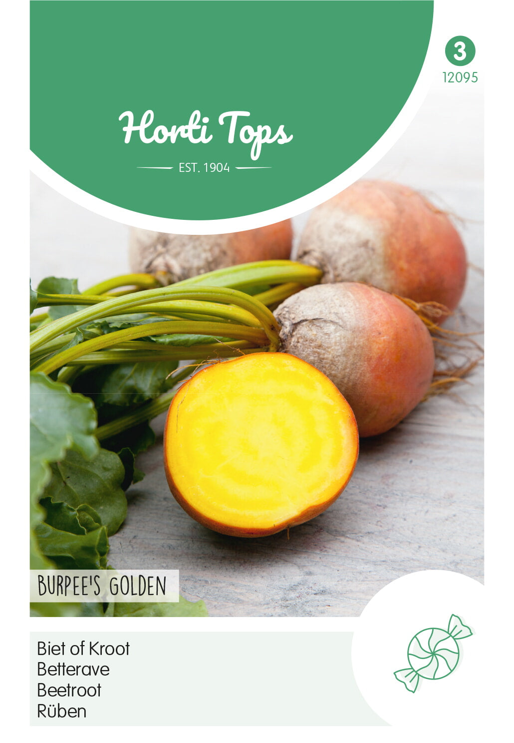 Horti Tops Rüben Burpees Golden