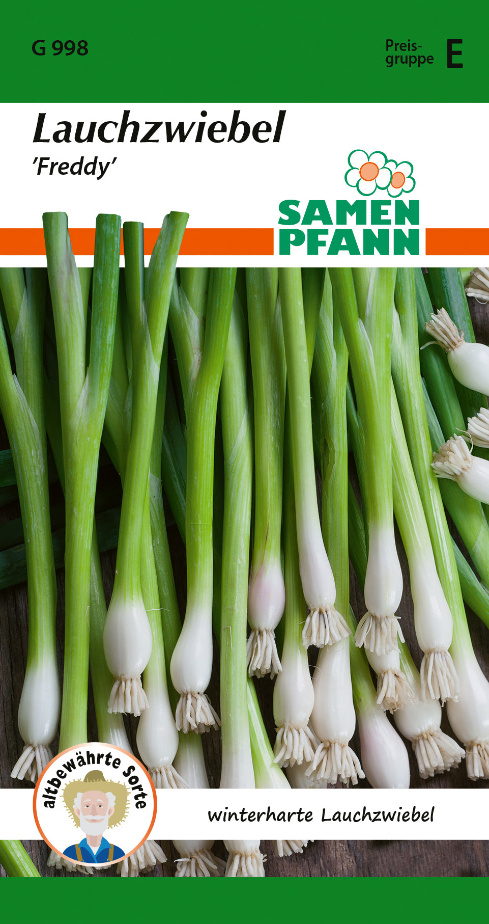 Samen Pfann Lauchzwiebel Freddy