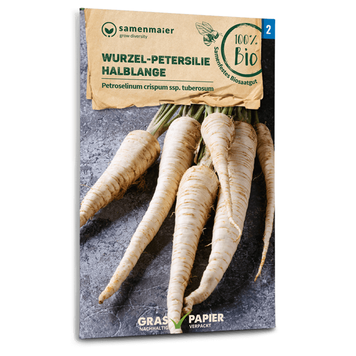 Samen Maier BIO Wurzelpetersilie Halblange