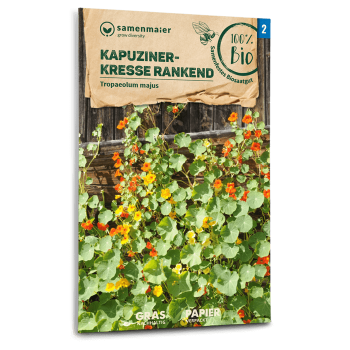 Samen Maier BIO Kapuzinerkresse rankende Mischung