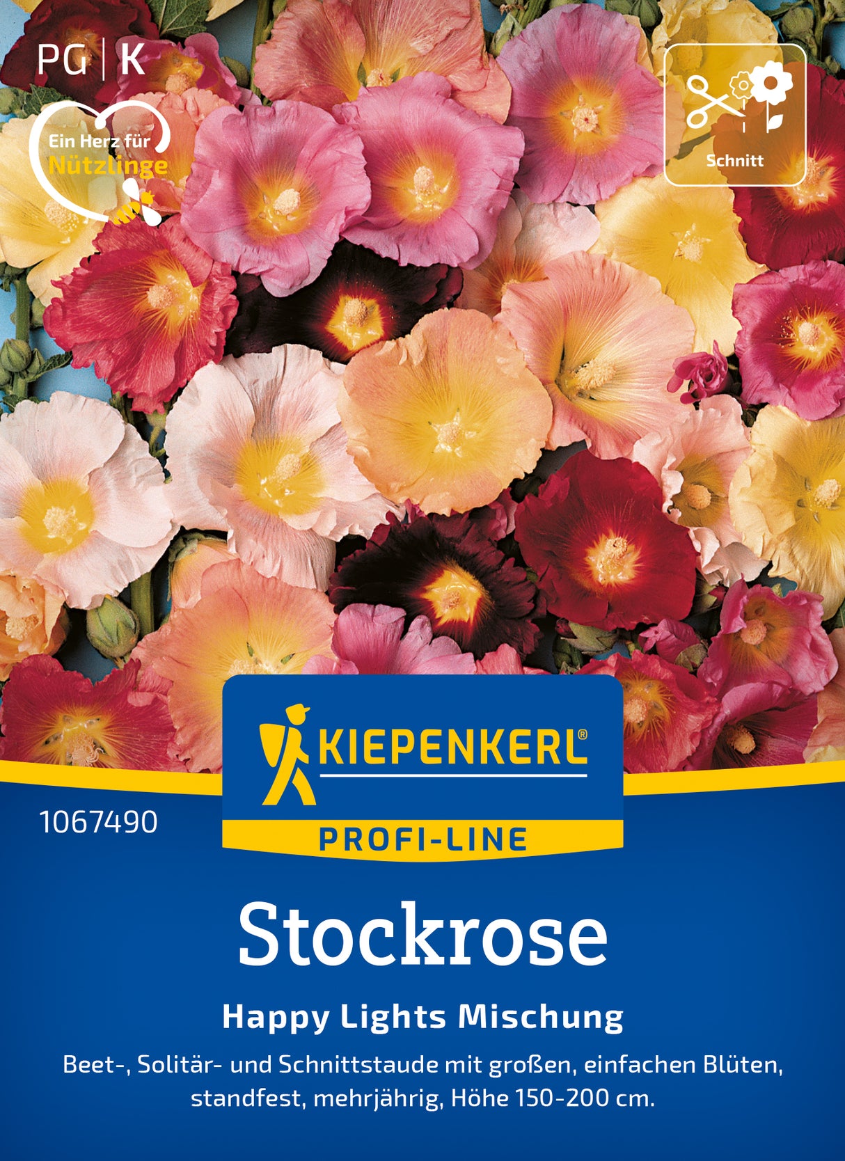 Kiepenkerl Stockrosen Happy Lights Mischung