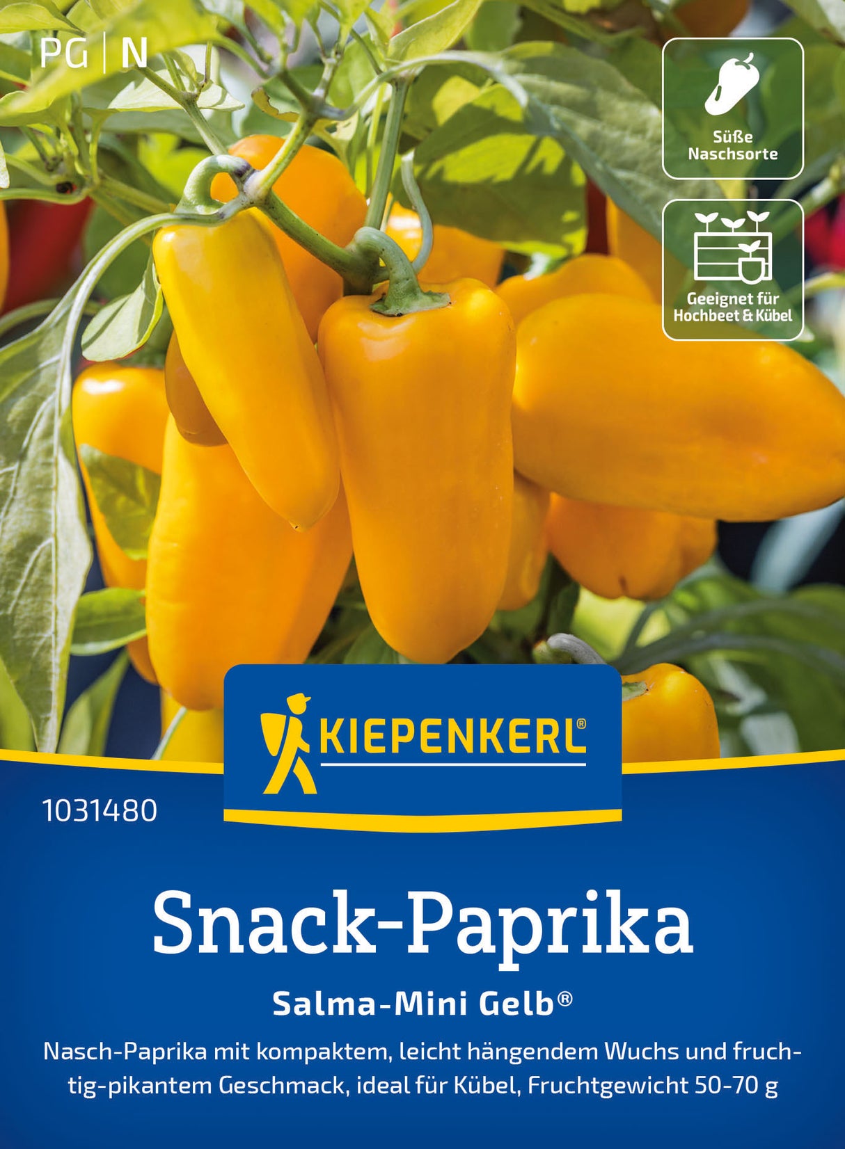 Kiepenkerl Paprika Salma-Mini Gelb®