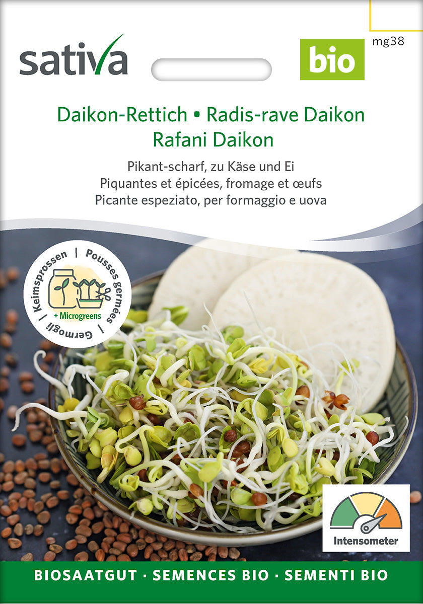 Sativa Keimsprossen Daikon-Rettich