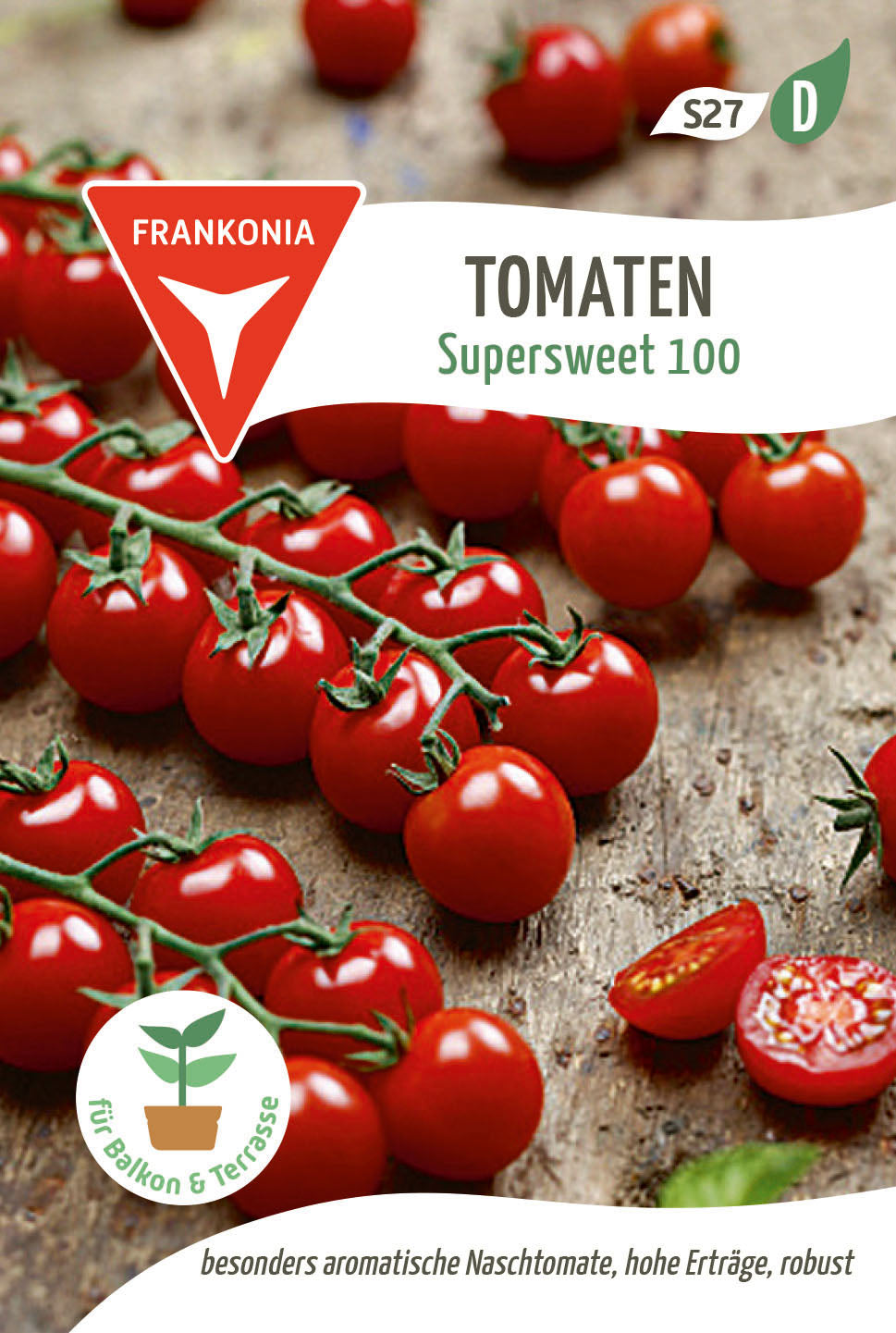 Frankonia Samen Cherrytomaten Supersweet 100