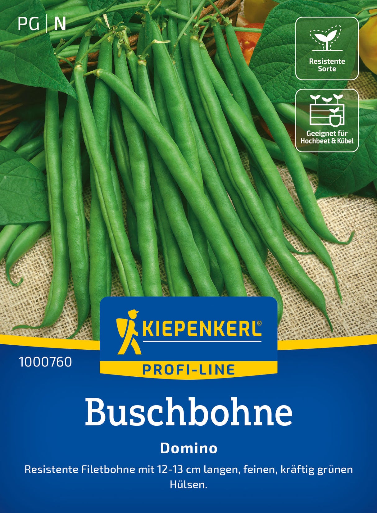 Kiepenkerl Buschbohnen Domino