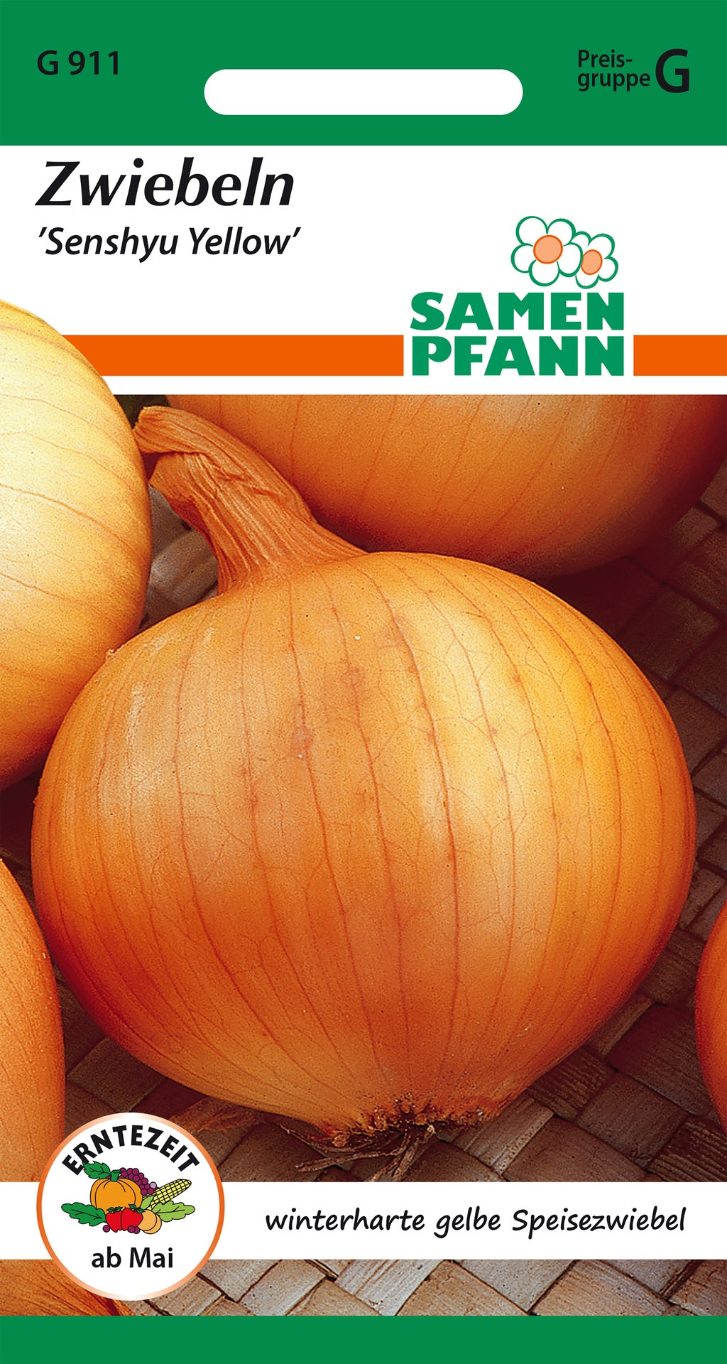 Samen Pfann Senshyu Yellow Zwiebel