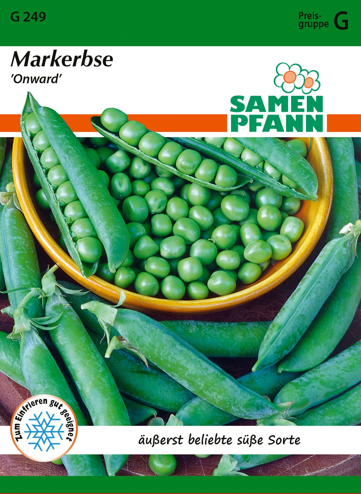 Samen Pfann Markerbse Onward