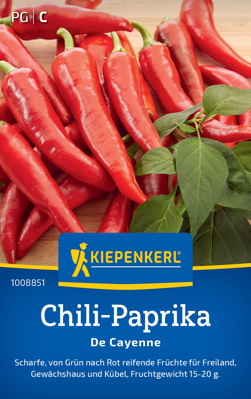 Kiepenkerl Paprika De Cayenne