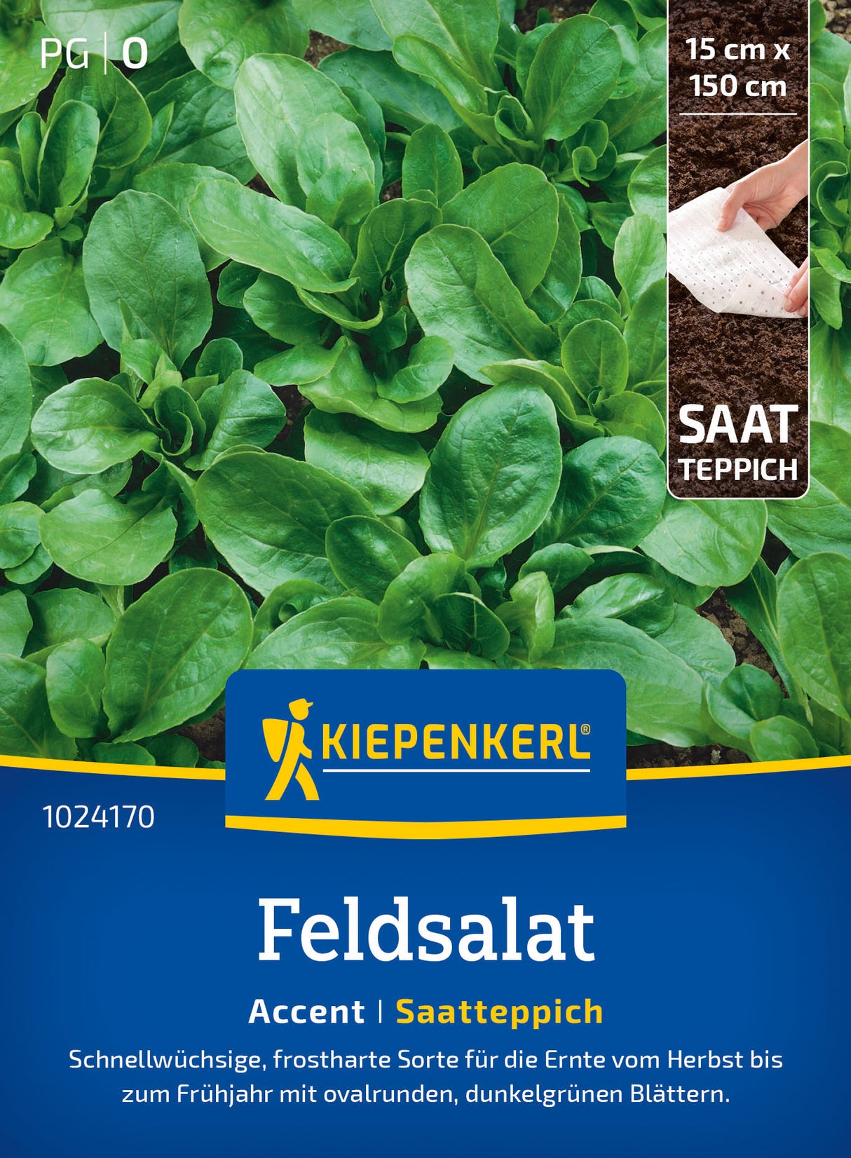 Kiepenkerl Feldsalat Accent Saatteppich