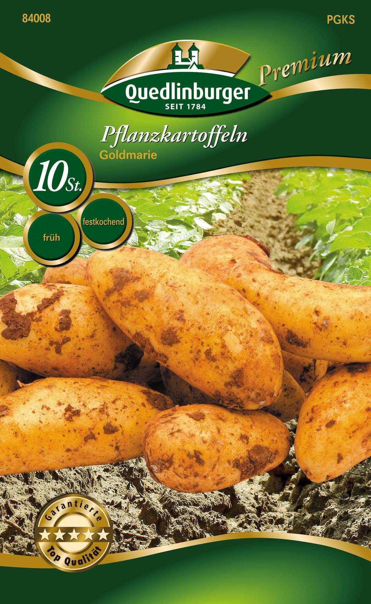 Quedlinburger Pflanzkartoffel Goldmarie 10 Stück