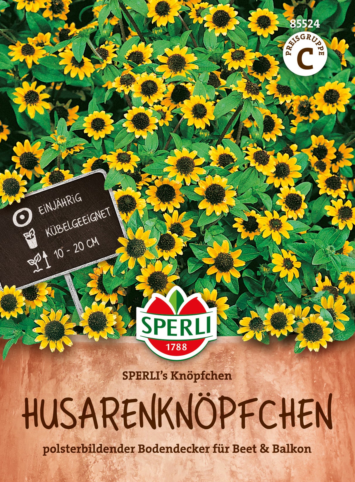 SPERLI Husarenknöpfchen SPERLI's Knöpfchen