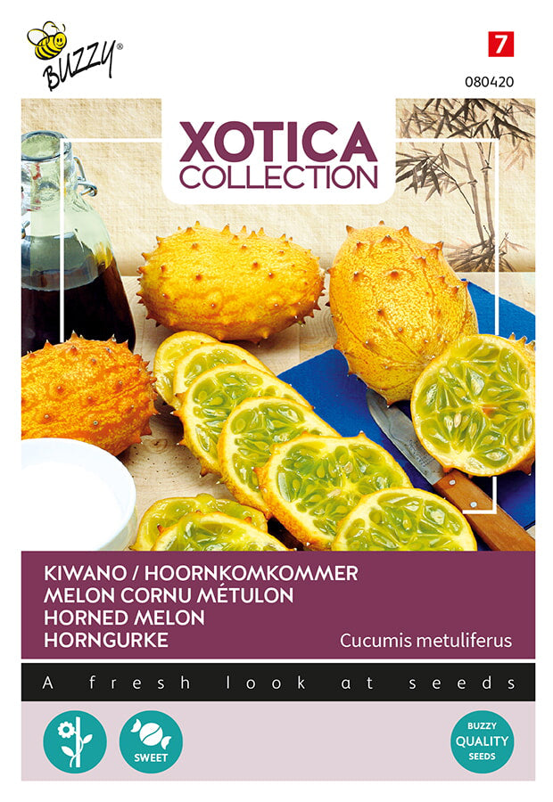 Buzzy Seeds Kiwano Horngurke
