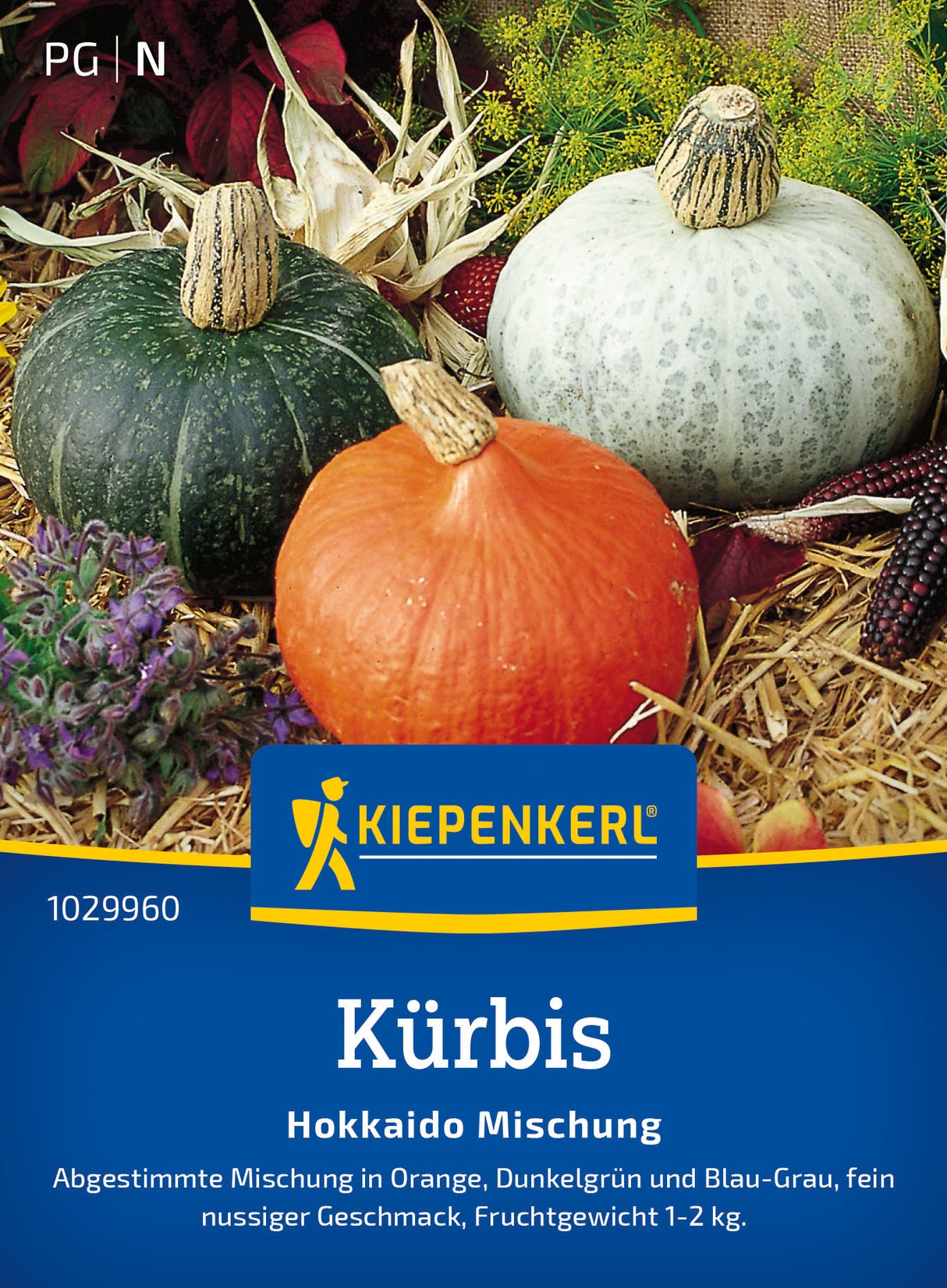 Kiepenkerl Kürbis Hokkaido Mischung