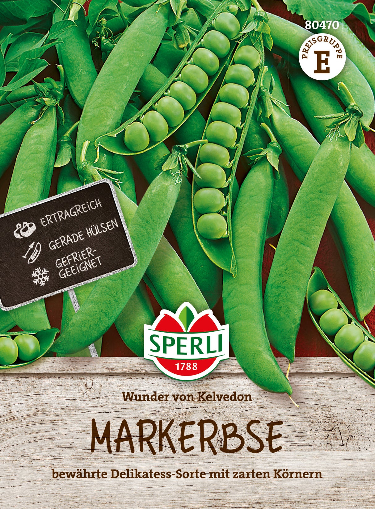 SPERLI Markerbse Wunder von Kelvedon