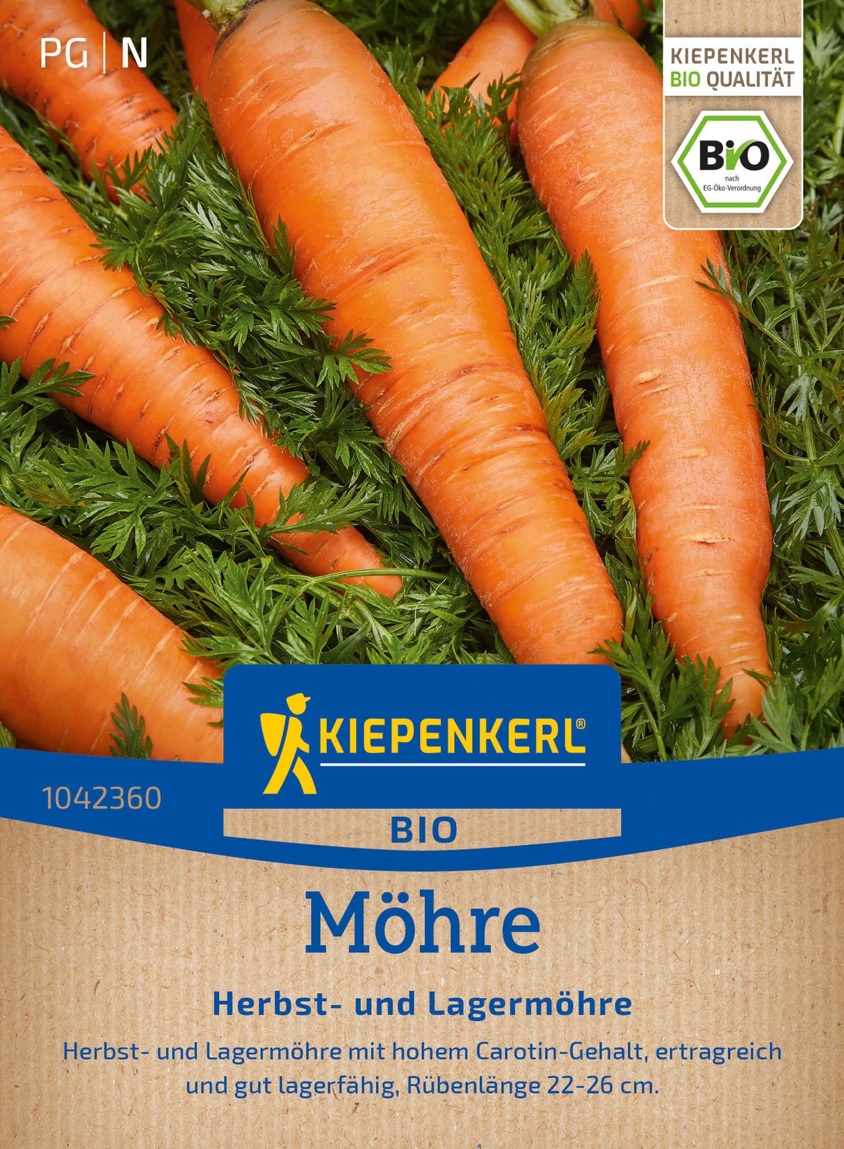 Kiepenkerl Möhren Herbst- und Lagermöhre