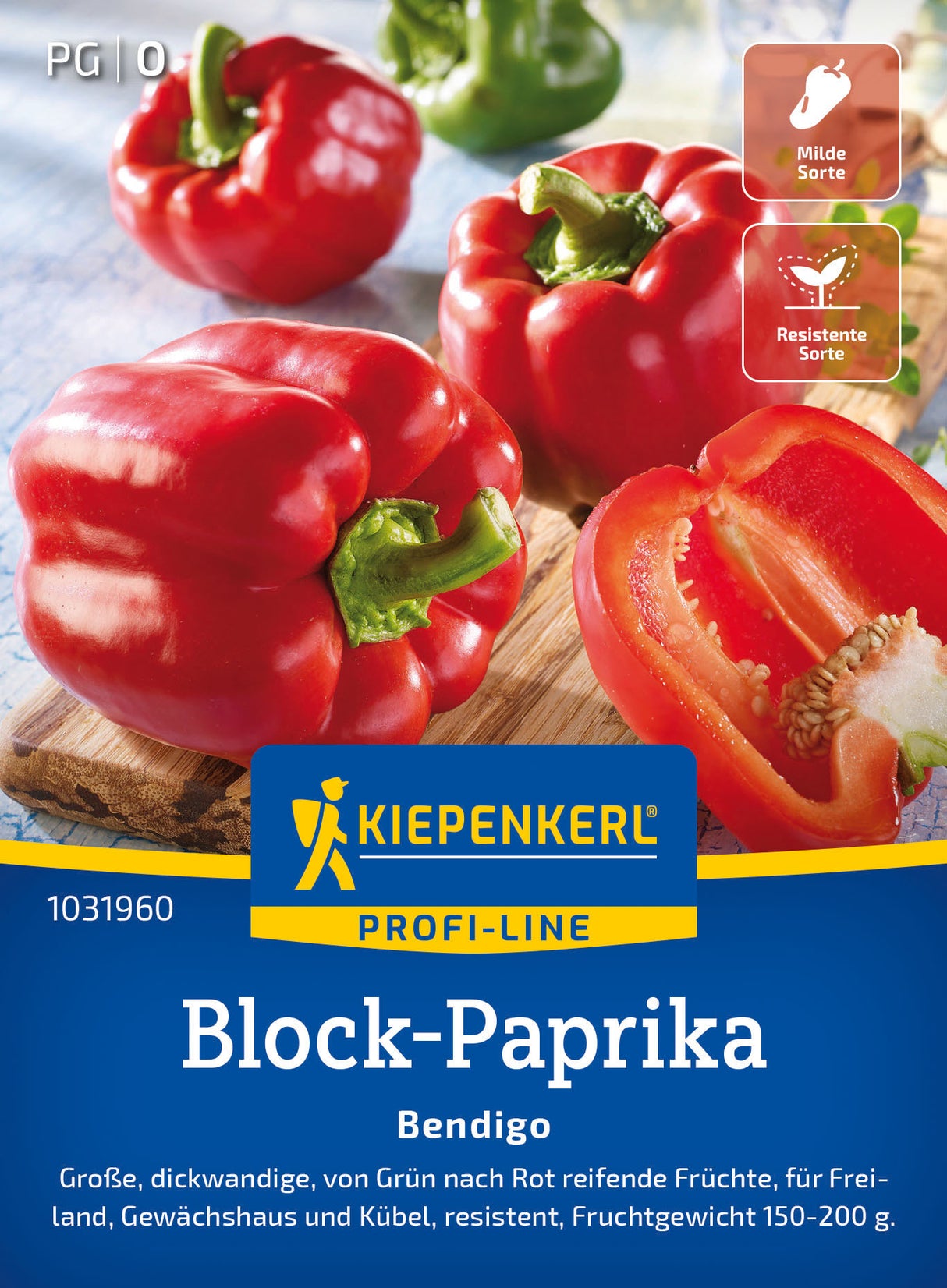 Kiepenkerl Blockpaprika Bendigo