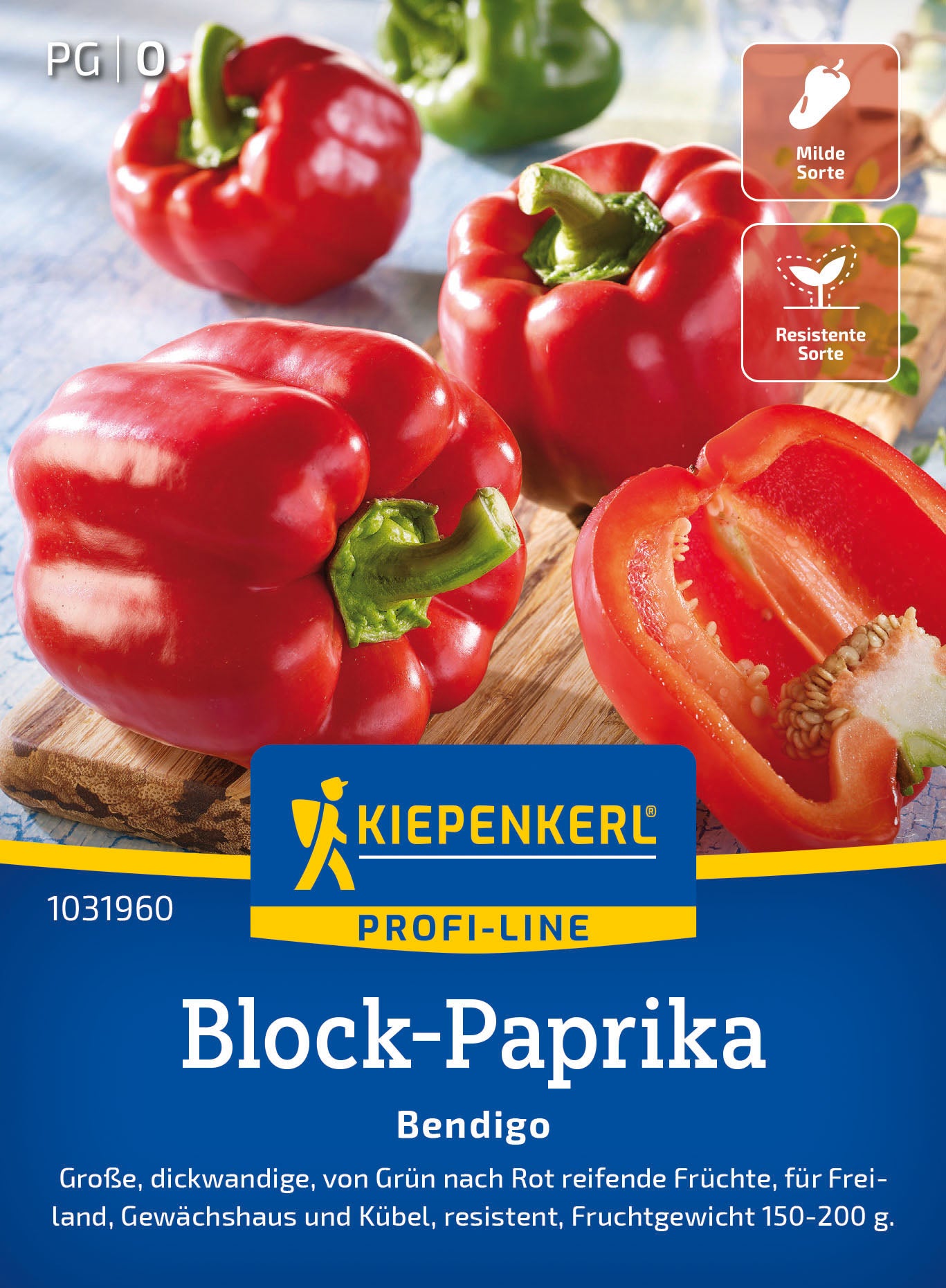 Kiepenkerl Blockpaprika Bendigo