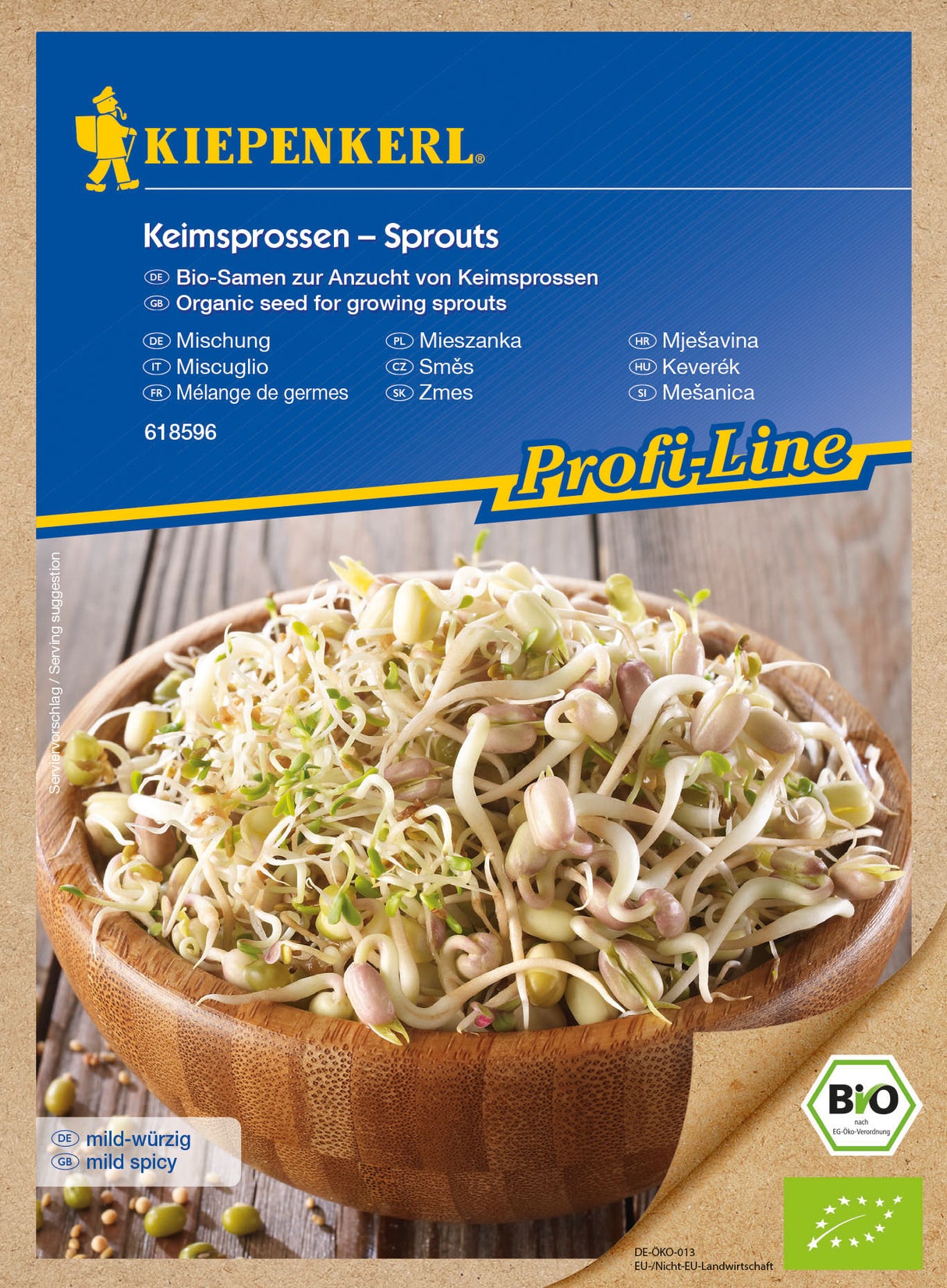 Kiepenkerl BIO Keimsprossen Mischung