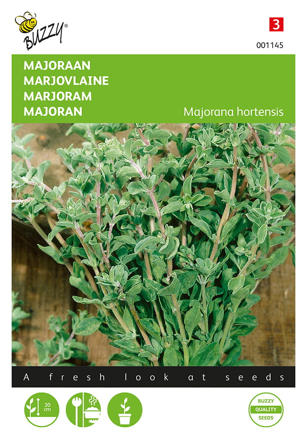 Buzzy Seeds Majoran Einjährig